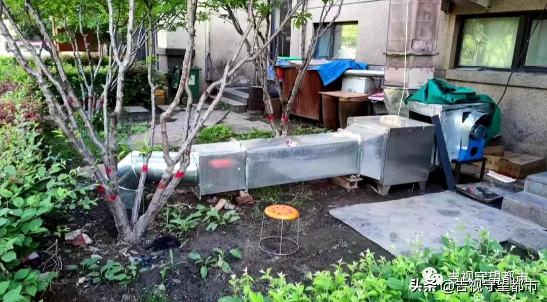 小区仙气飘飘雾气缭绕,小区单元门仙气飘飘