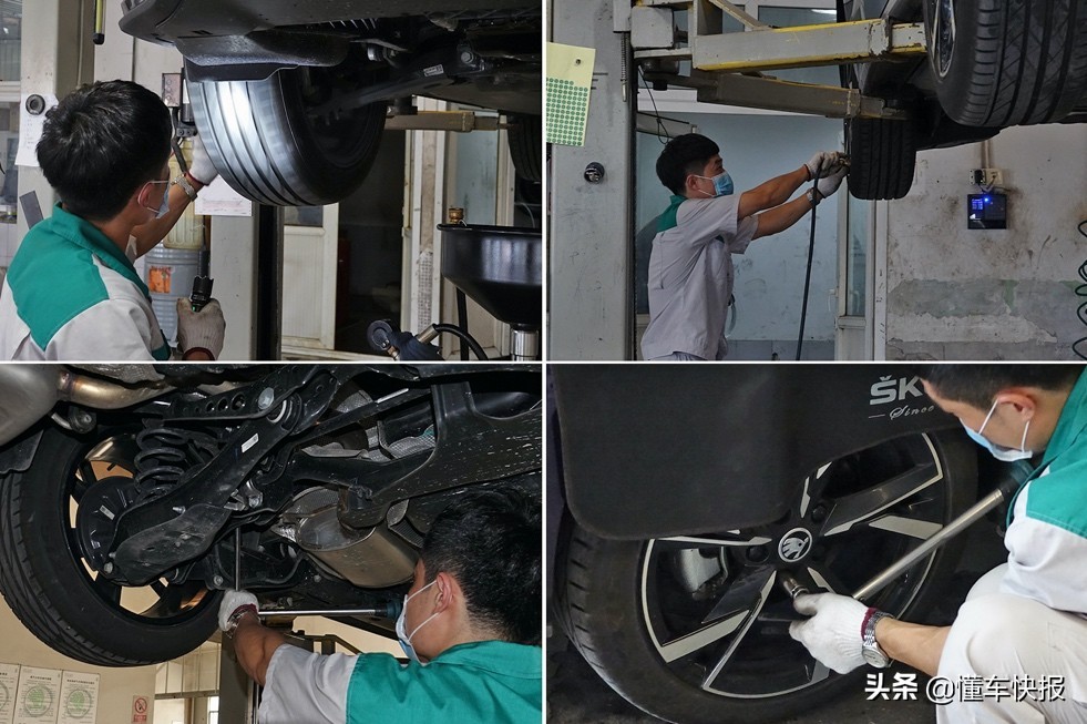 5000公里首保,斯柯达明锐pro360全景影像测试