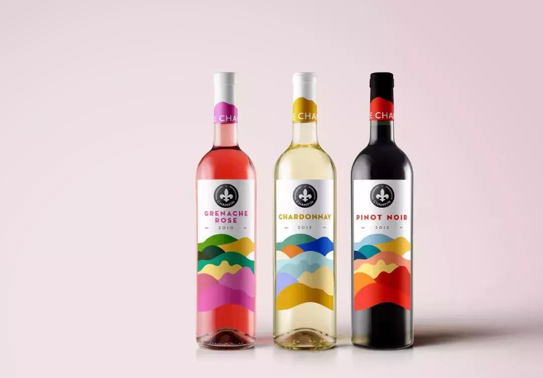 酒标签设计,酒标签效果