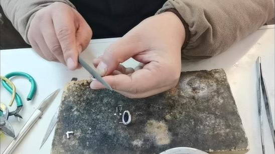 s925耳环修理视频,女s925银流苏耳环