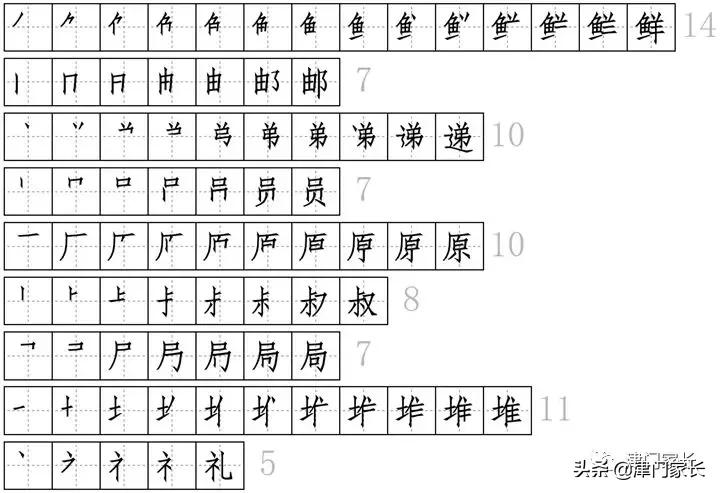 寒假预习！二年级下册生字，拼音，组词，笔顺，描红「打印版」