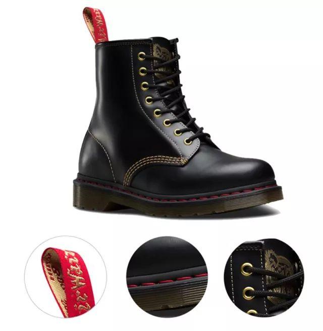 没有鞋带的英伦风马丁靴如何搭配,小个子马丁靴的多种穿搭