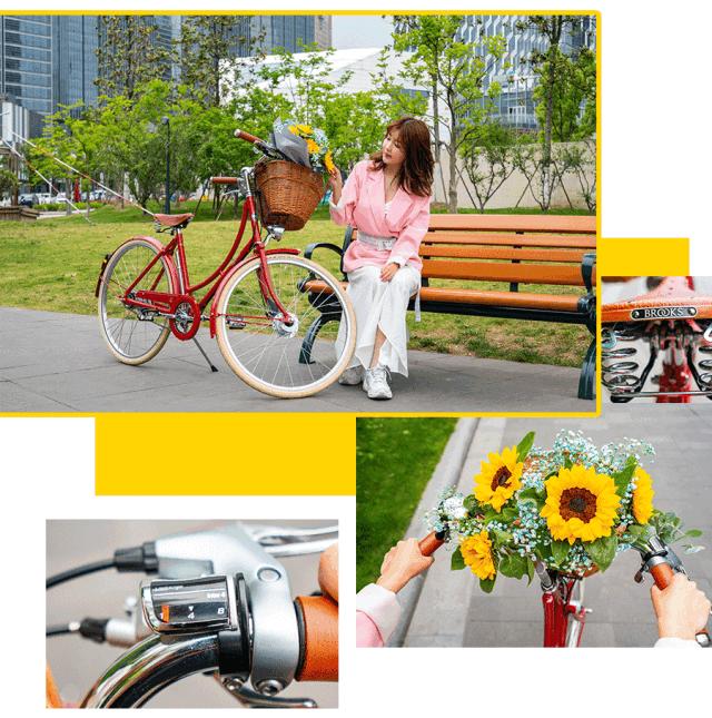 高颜值又好骑的自行车,骑行感爆棚的自行车