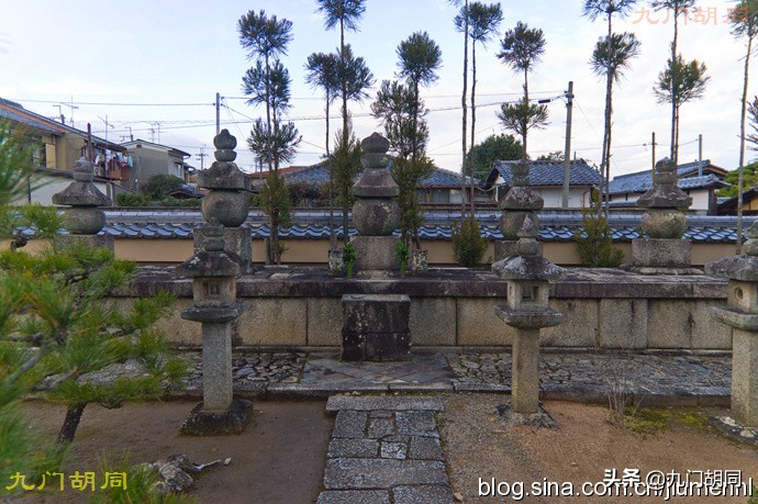 京都大德寺的庭院,织田信长墓地图片大全