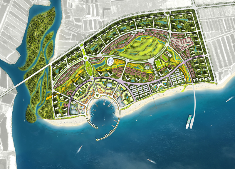 烟台黄海岸新区规划图,烟台北大川度假小镇