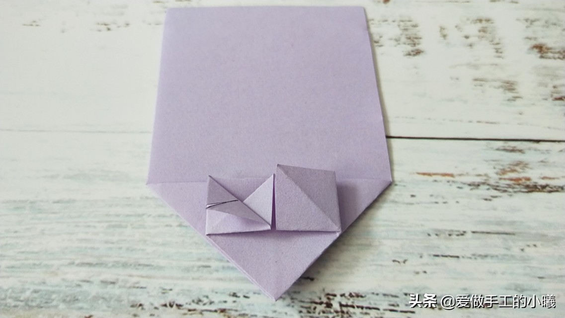 爱心折纸怎样画爱心,折纸把白色爱心变成红色爱心