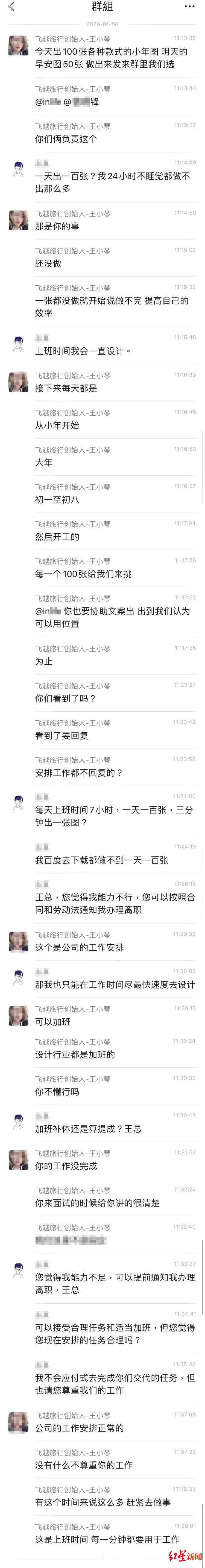 要求员工一天做100张图的王小琴走红,其公司目前仍在正常办公