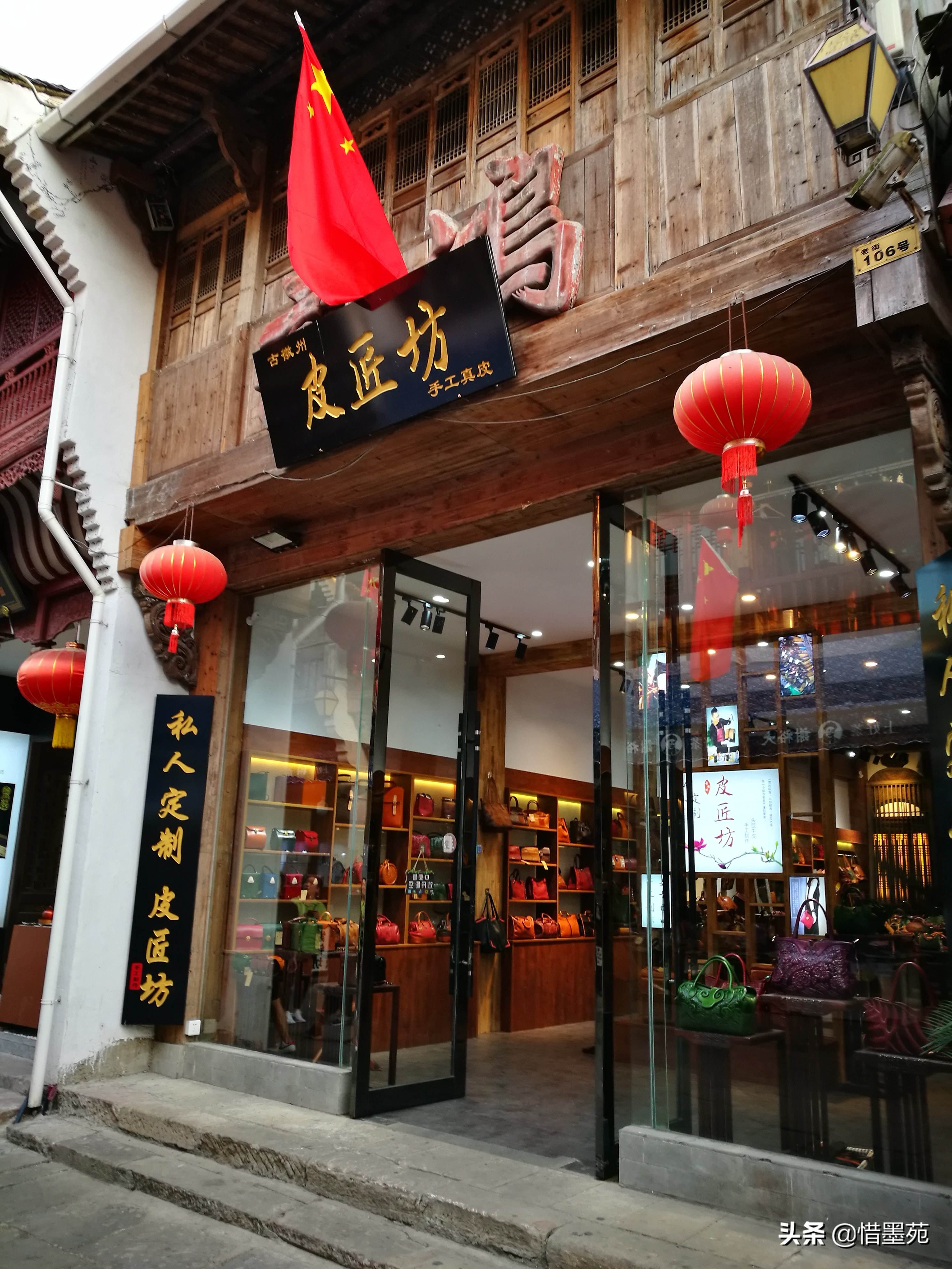 屯溪老街清明上河图,流动的清明上河图画卷