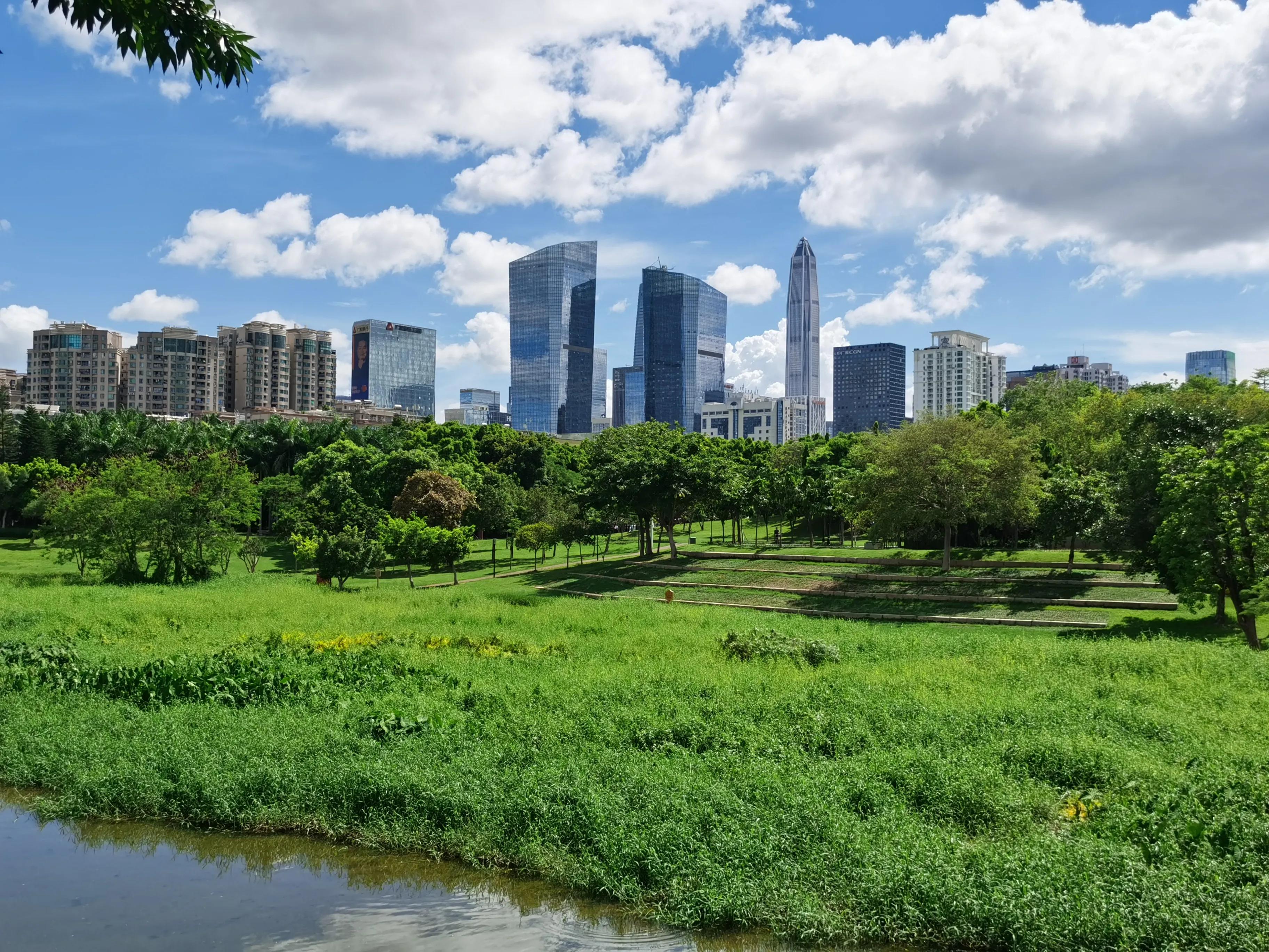 笔架山公园福田河,深圳笔架山福田河图片