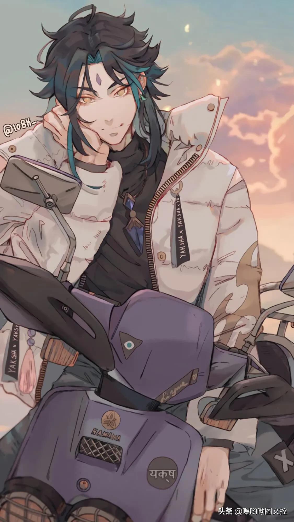 二次元情侣壁纸一男一女动漫,动漫美女壁纸超清全面屏二次元