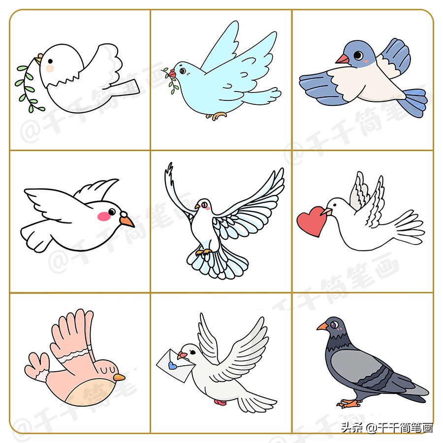 幼儿园里的小朋友儿童画,幼儿园创意儿童画又简单又漂亮