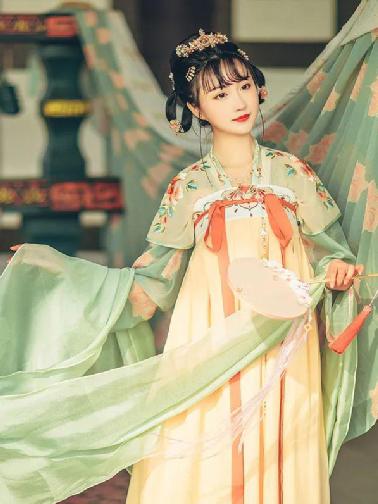 大袖衫齐胸襦裙特点,齐胸襦裙齐腰襦裙哪个好看