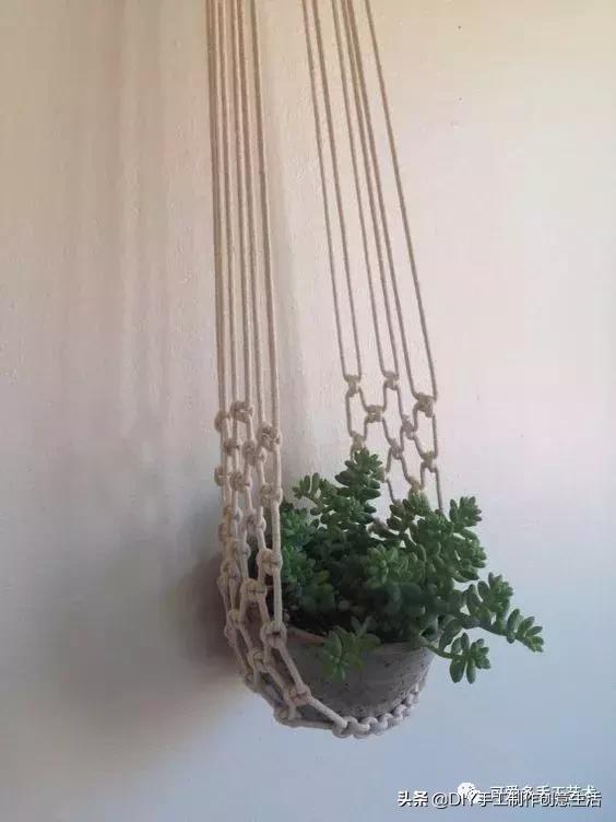 挂式收纳网袋钩织,钩织各种购物网袋收纳神器教程