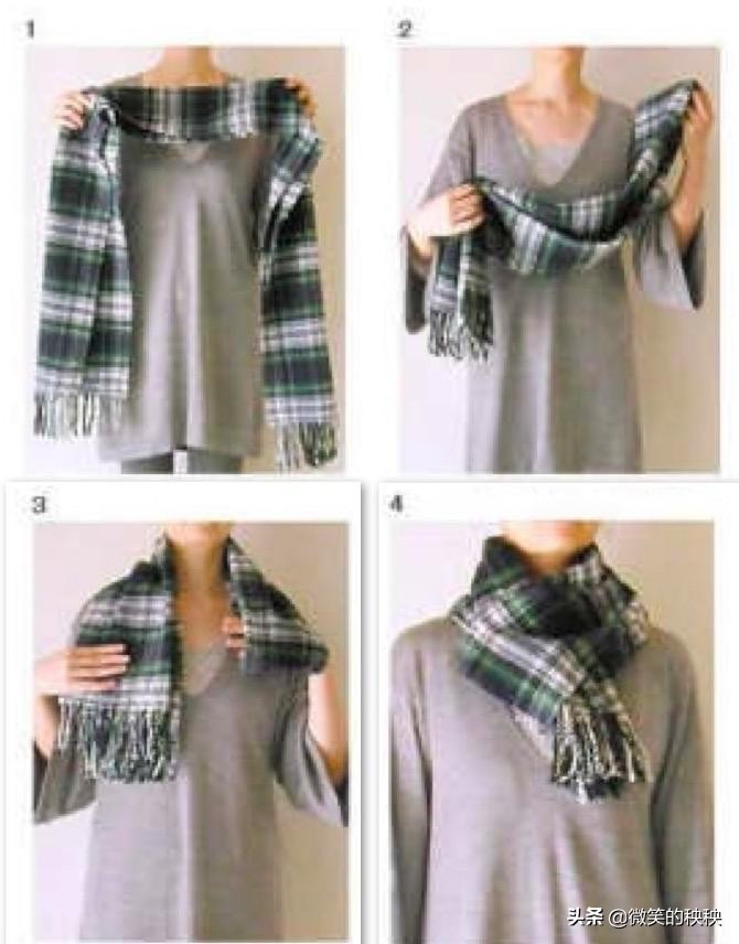 男女围巾冬,冬季围巾的各种围法男