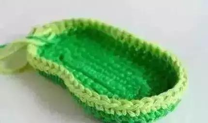 简单婴儿靴子毛线鞋,可爱款钩针宝宝鞋