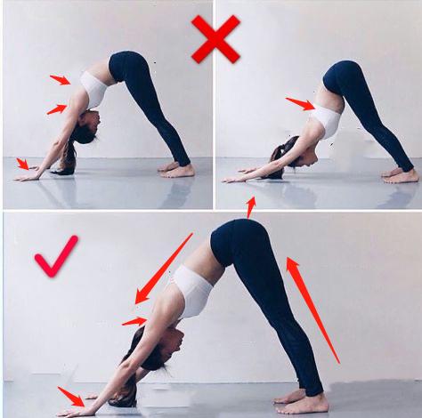 练瑜伽失误瞬间,练瑜伽时肩和脊柱僵硬