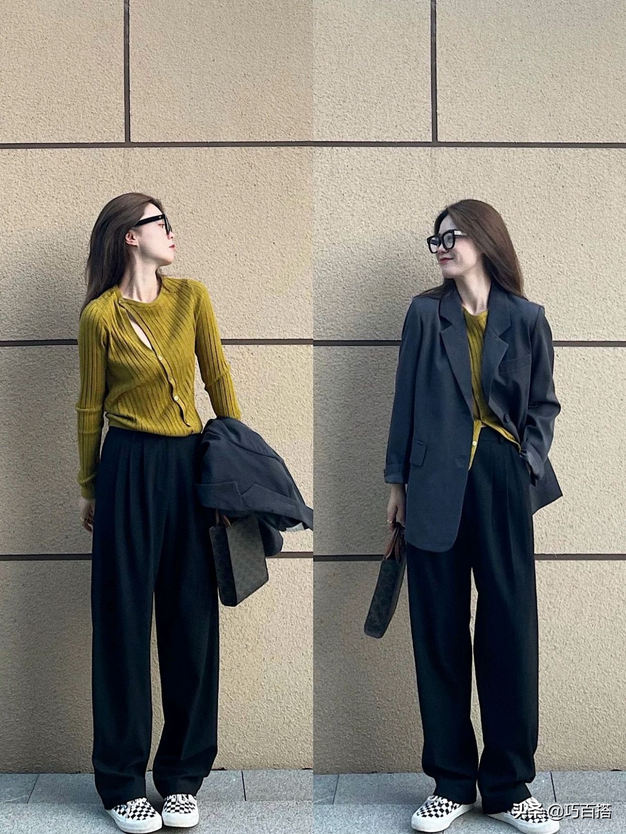 穿搭秋冬穿搭look,5套秋季穿搭分享简单时髦又时尚