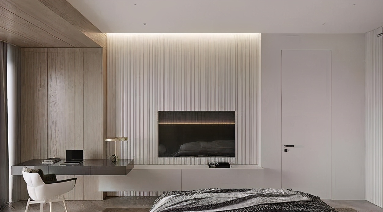 140平方米户型做什么电视墙好看,电视墙与入户门斜对面户型设计