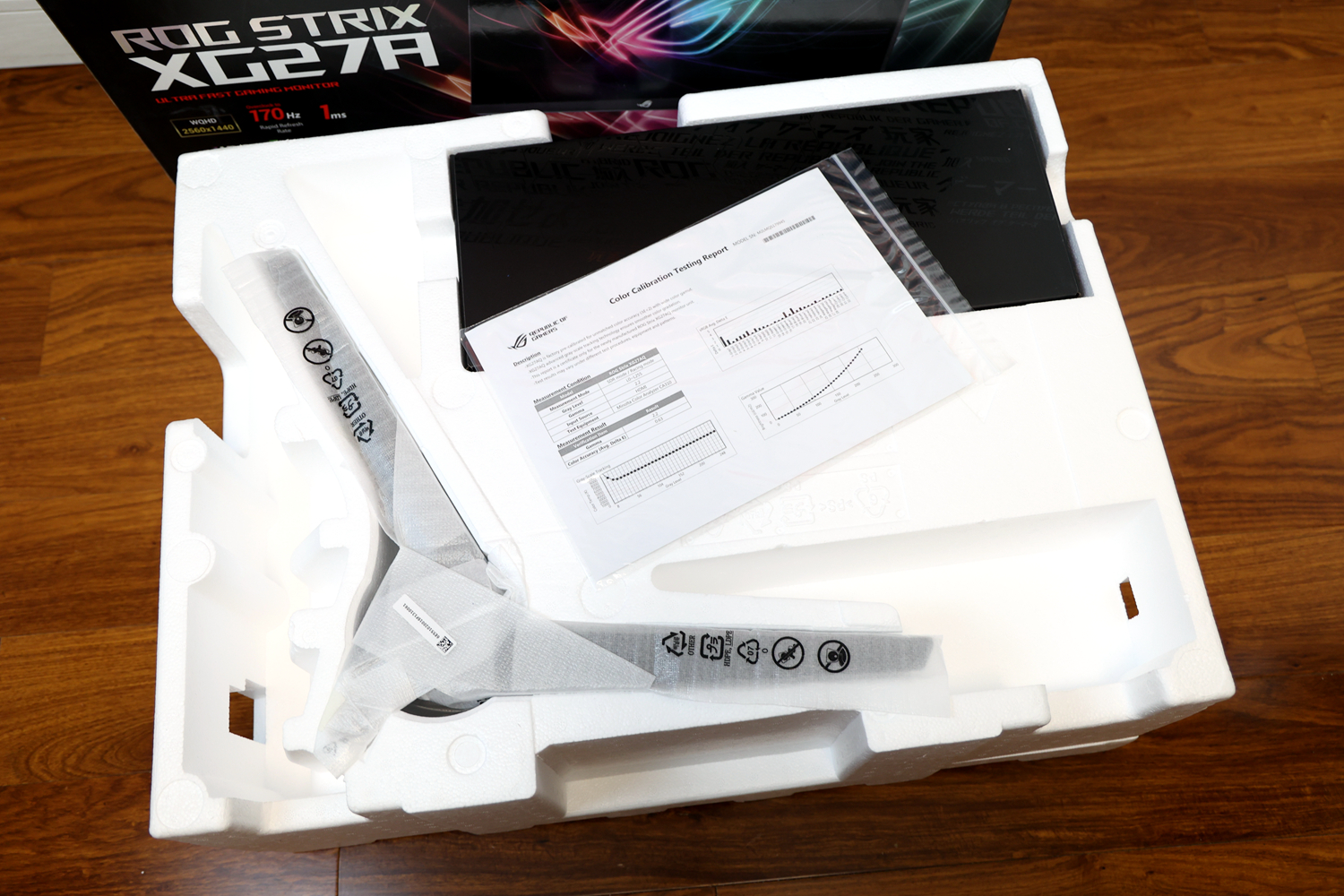 华硕绝景xg27aq和pg279q,rogxg27uq27寸4k144hz显示器