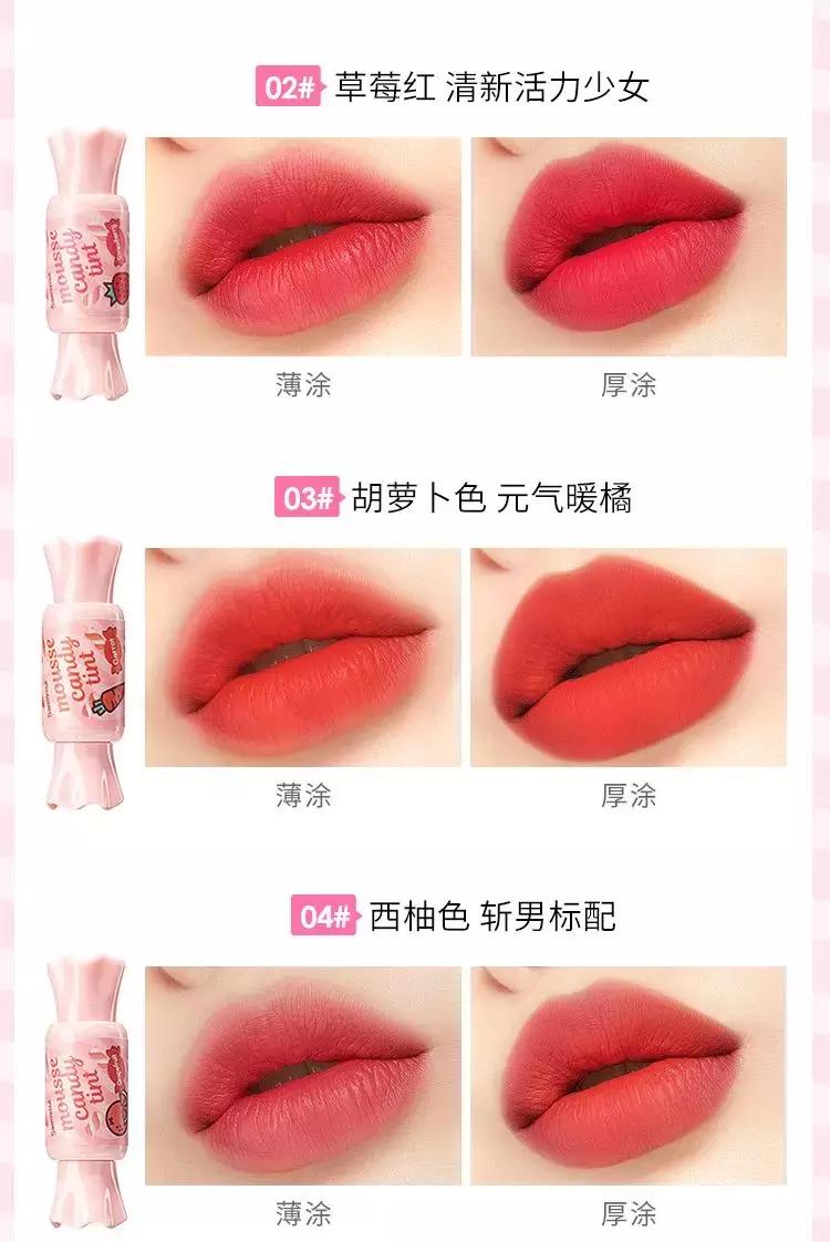 滋润口红推荐平价玫瑰豆沙色,黄黑皮素颜平价裸色口红推荐