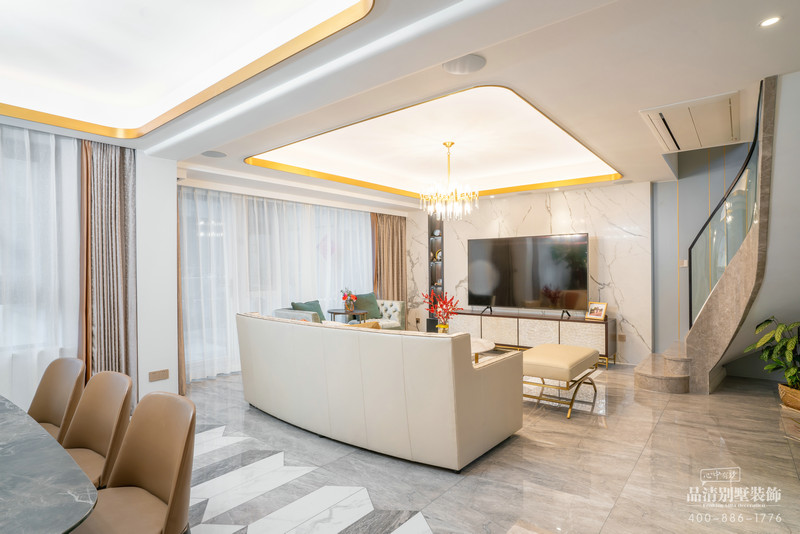 品清别墅装饰怎么样,品清别墅装饰公司装修现场