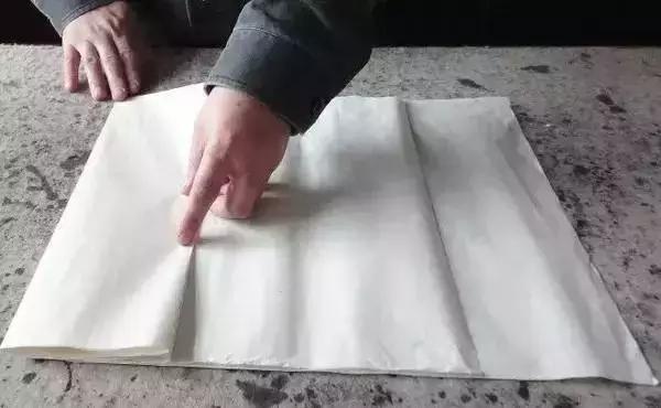 对联折纸方法,书法五言对联折纸方法视频教程