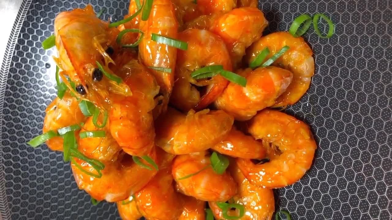 甜汁大虾做法大全,橙汁大虾