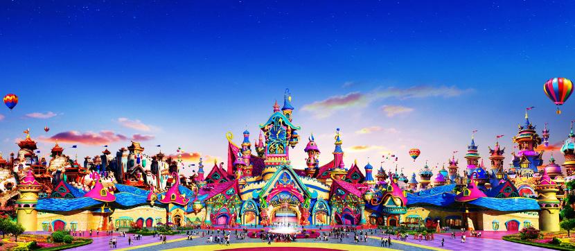 滨海恒大文化旅游区,中国最美恒大文化旅游城