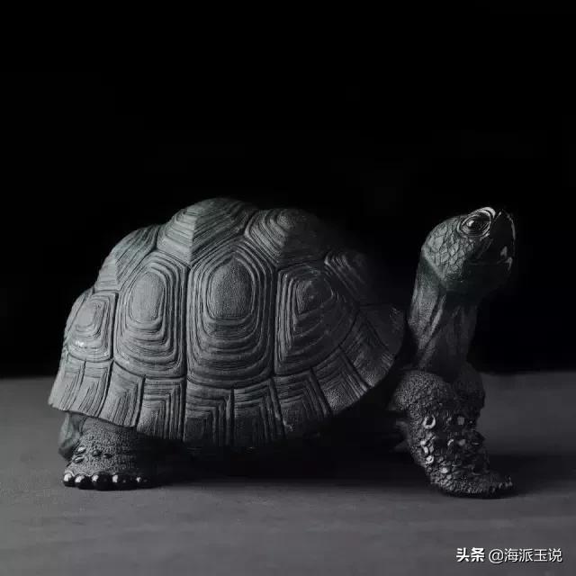 玉雕大师雕龙龟图片,玉雕神龟