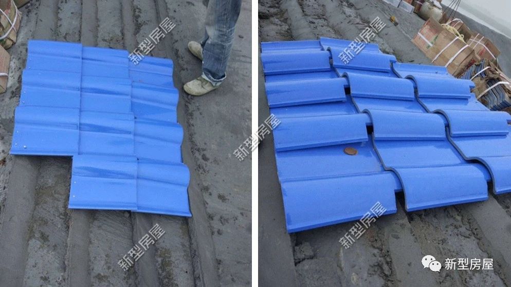 自建房屋顶贴完瓦怎样修补颜色,农村屋面瓦怎么盖最标准