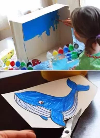 废物改造薯片盒,废物改造纸箱收纳盒