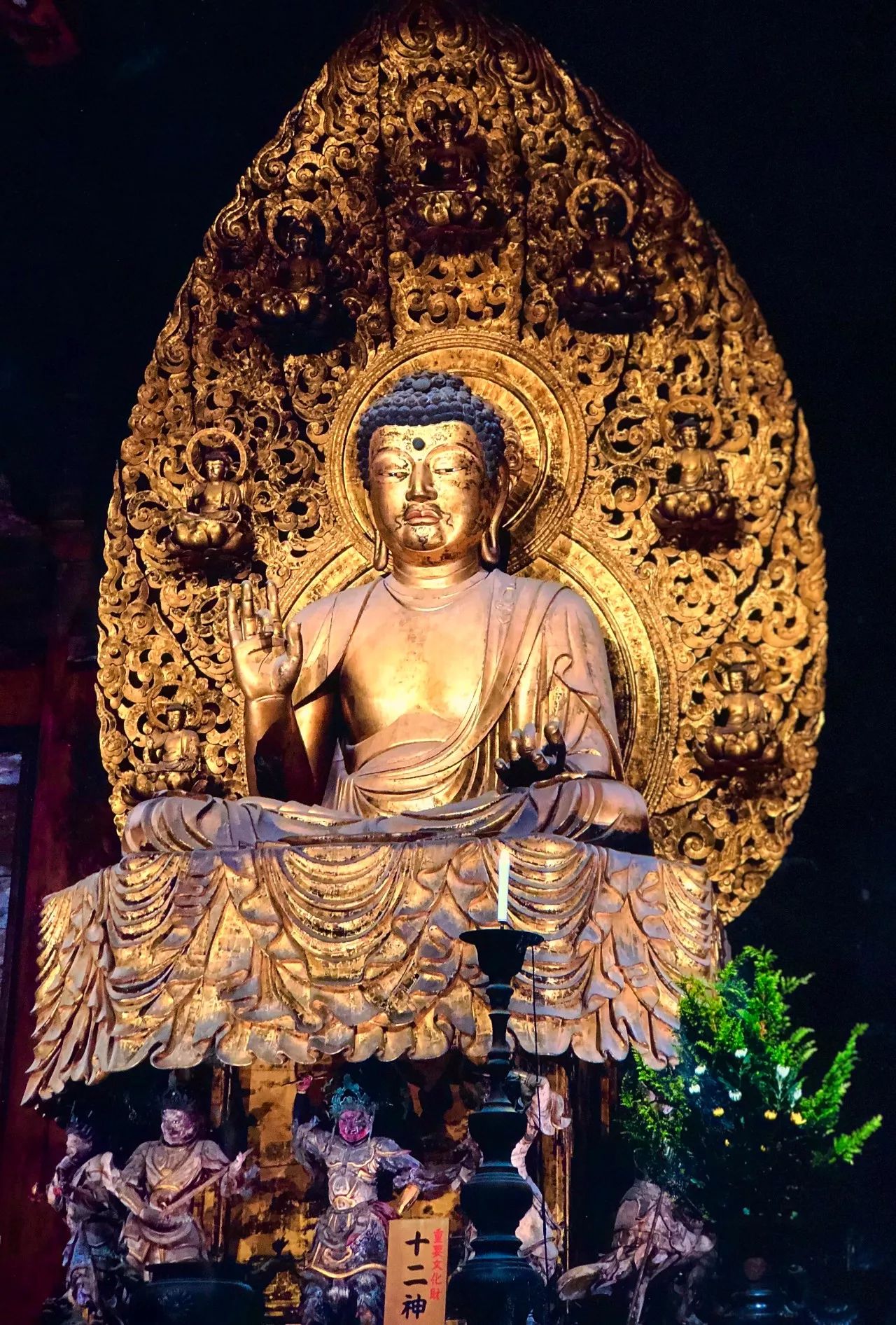 药师佛麾下的十二药叉神将,药师佛和十二药叉大将