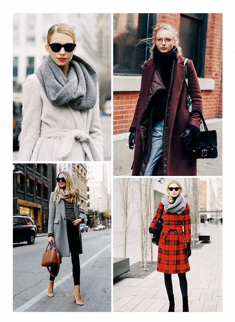 围巾点睛之作,围巾丝巾洋气