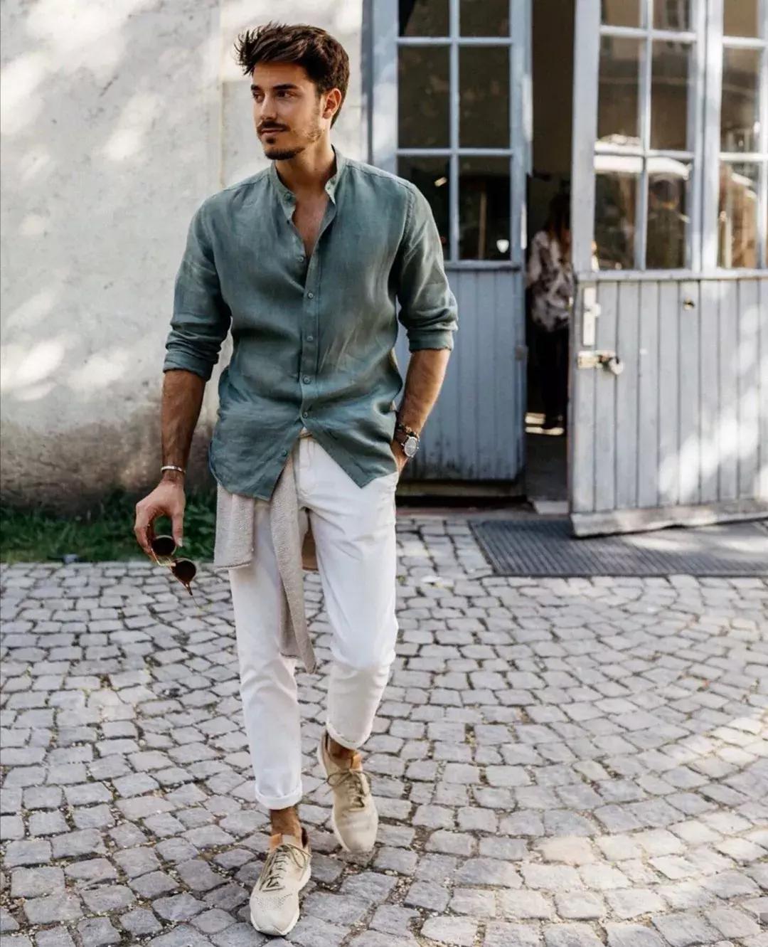 亚麻怎么穿,亚麻衣服怎么搭配才好看