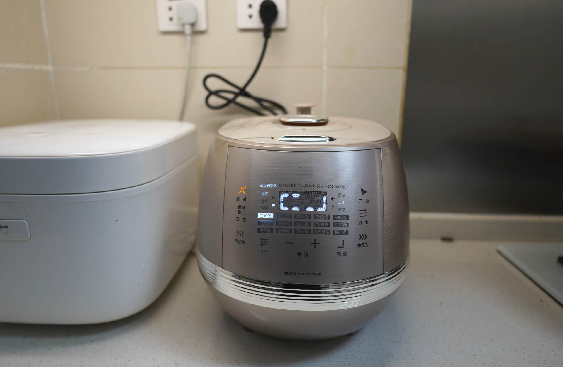 蔗浆菰米饭，蒟酱露葵羹。膳美师IH水光米饭压力电饭煲