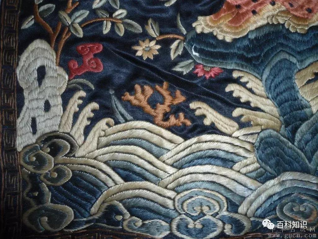 刺绣黄袍画,国画刺绣衣服