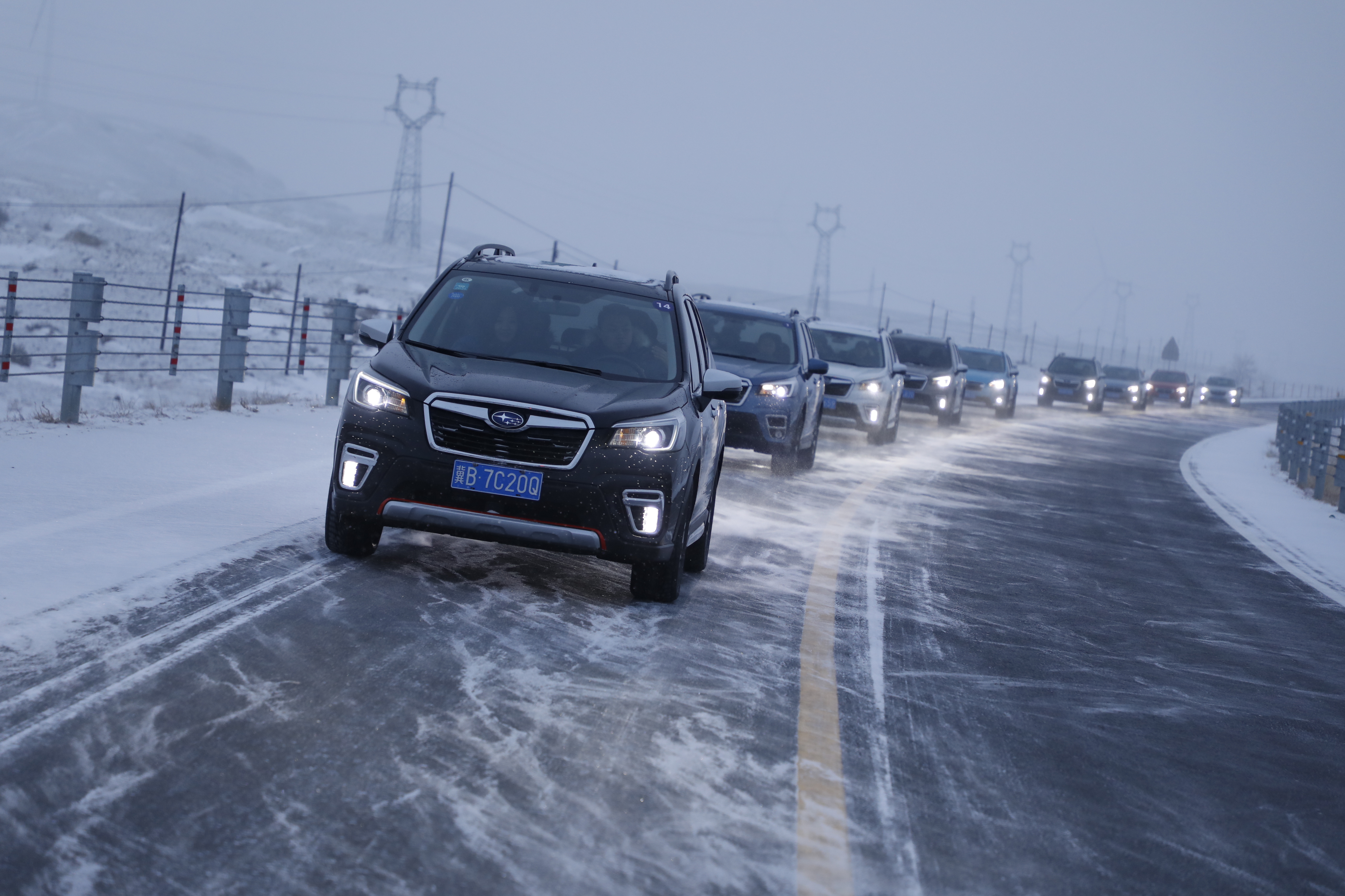 斯巴鲁全系冰雪体验,斯巴鲁全国巡回试驾