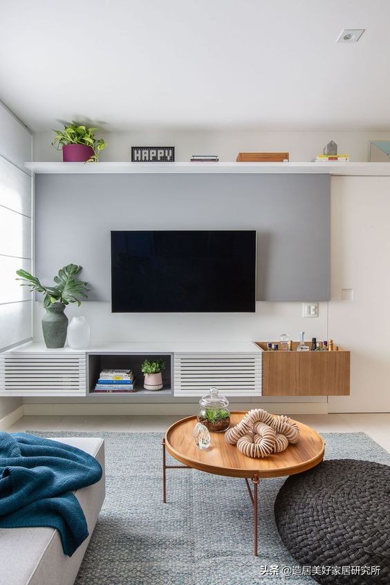 满墙电视柜是鸡肋设计吗,满墙电视柜高级感设计