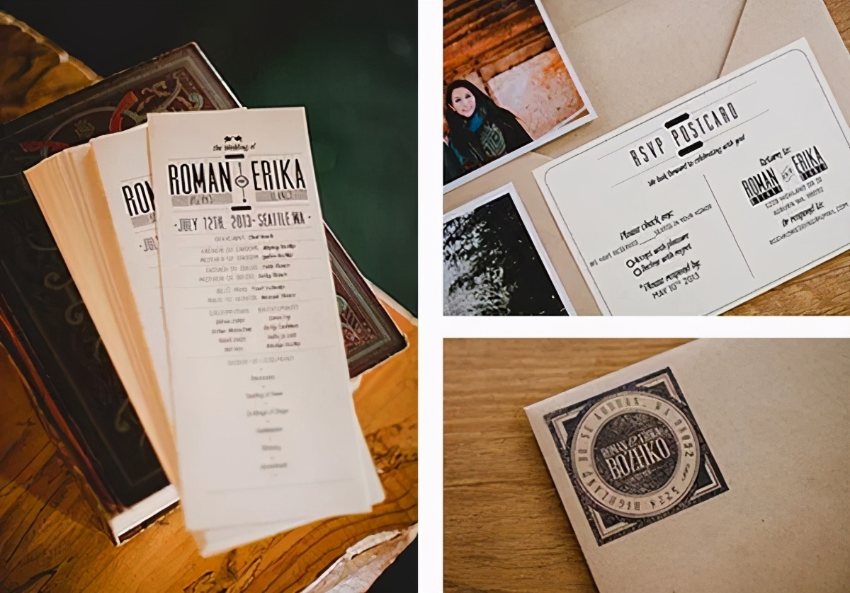 婚礼邀请函设计请柬制作,主题婚礼邀请函制作