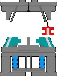 缩口模具结构原理动画,模具经典结构180例