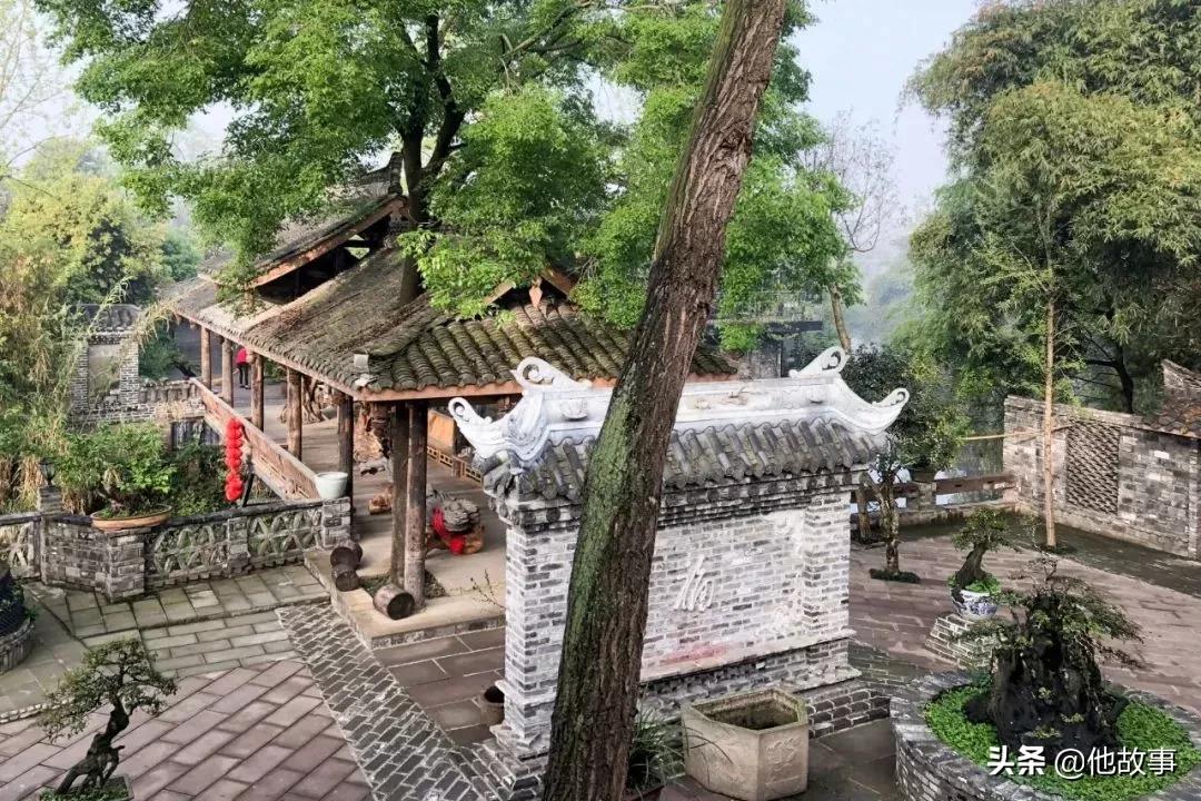 人间仙境般的世外桃源庭院,原始森林自建世外桃源