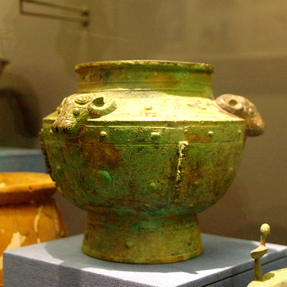 上博最有代表性的青铜器馆藏件,首博地理位置