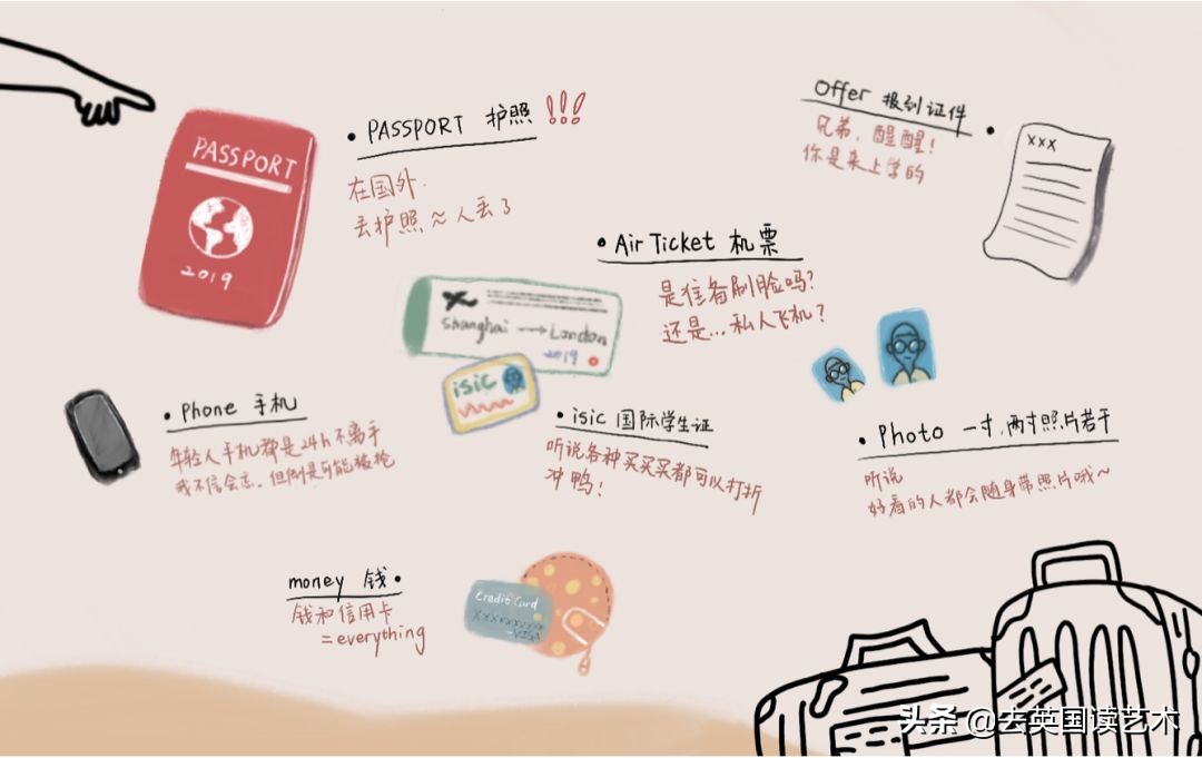 最全出国留学行李清单,留学行李清单必备物品有哪些