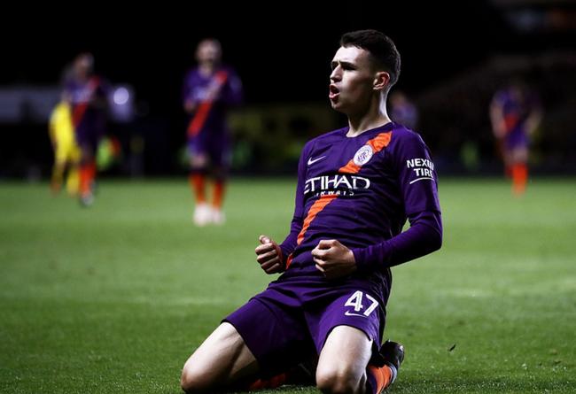 曼城球员菲尔福登,瓜帅讲福登曼城