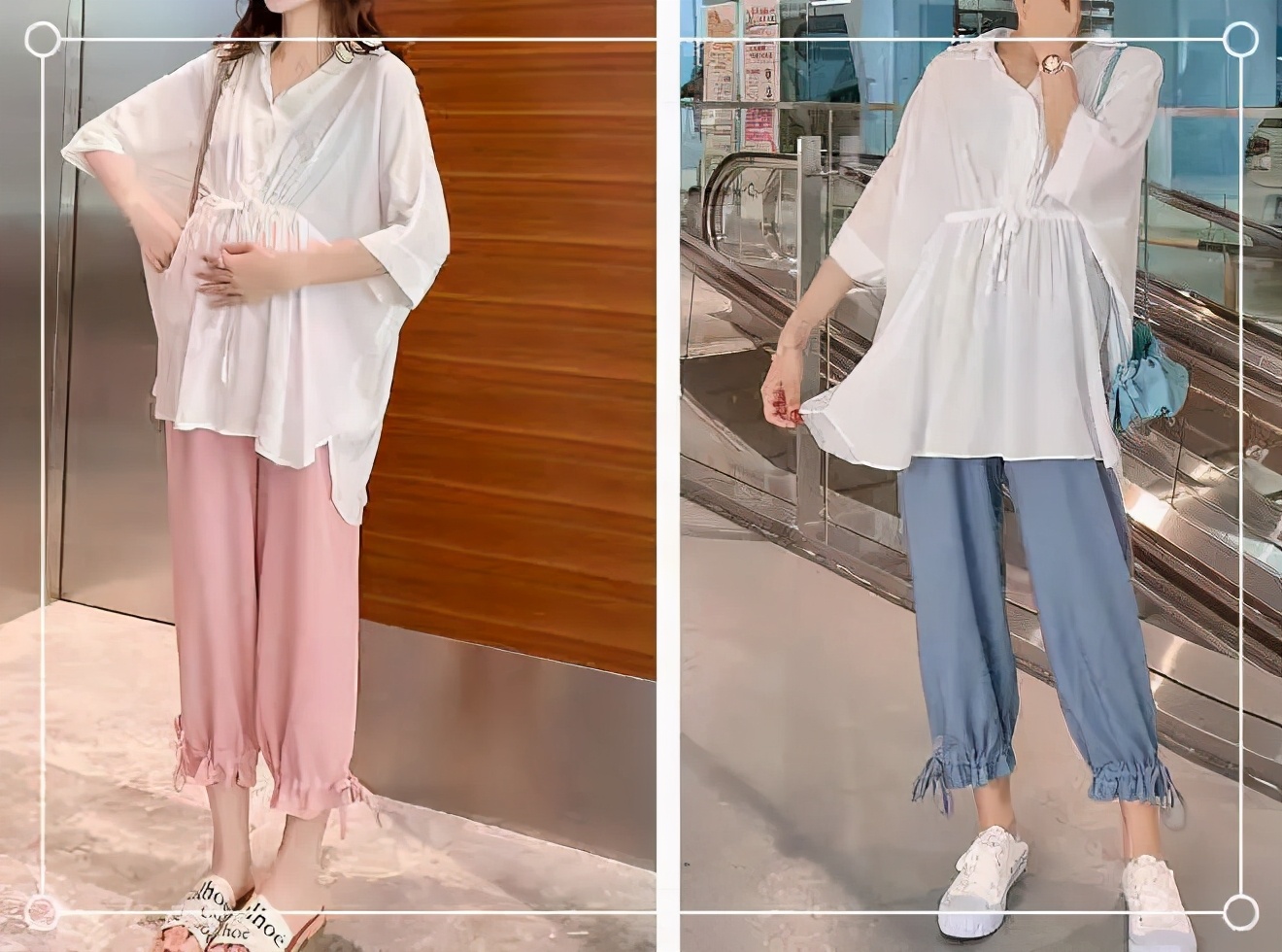 孕妇妈妈冬季怎么穿才好看,夏季孕期怎么穿搭好看