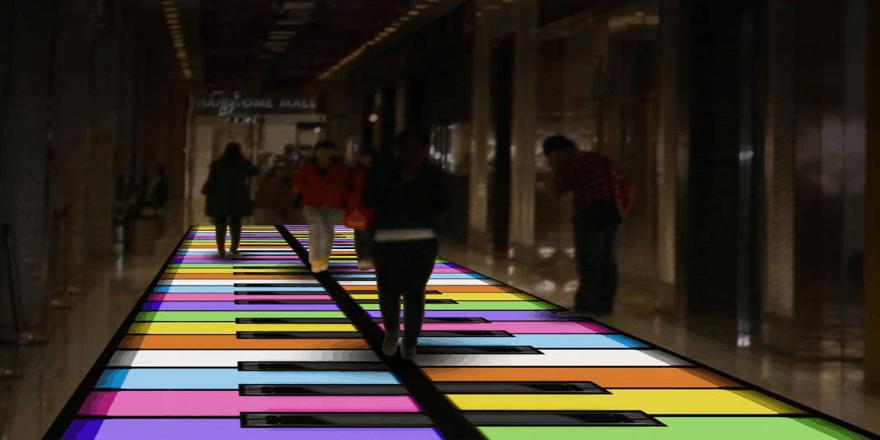 地面互动投影场所设备,地面互动投影应用