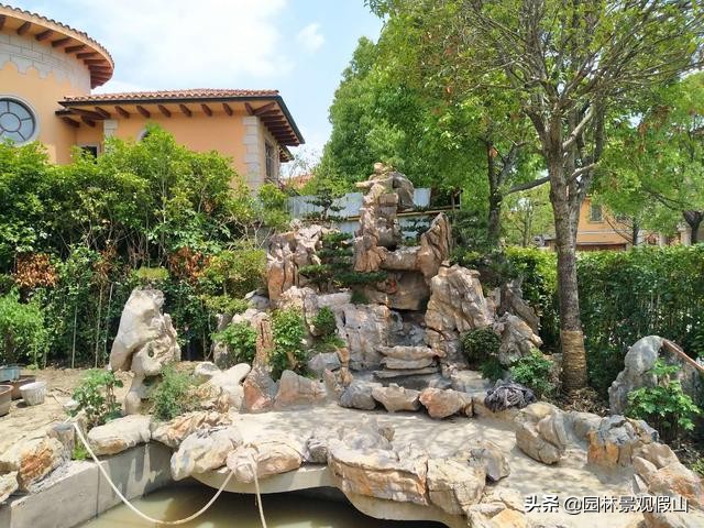 如何用石头制作假山,如何自己用石头做假山