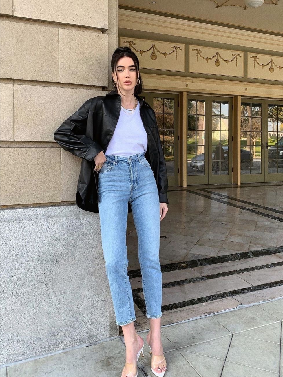 小白鞋时尚潮流穿搭,小白鞋穿出高档气质名媛感