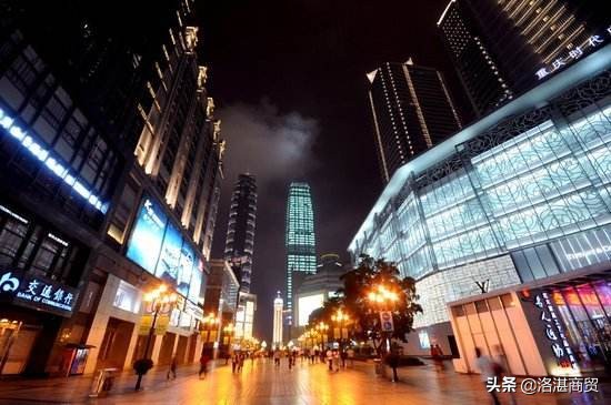 重庆步行街排名解放碑步行街,重庆十大步行街