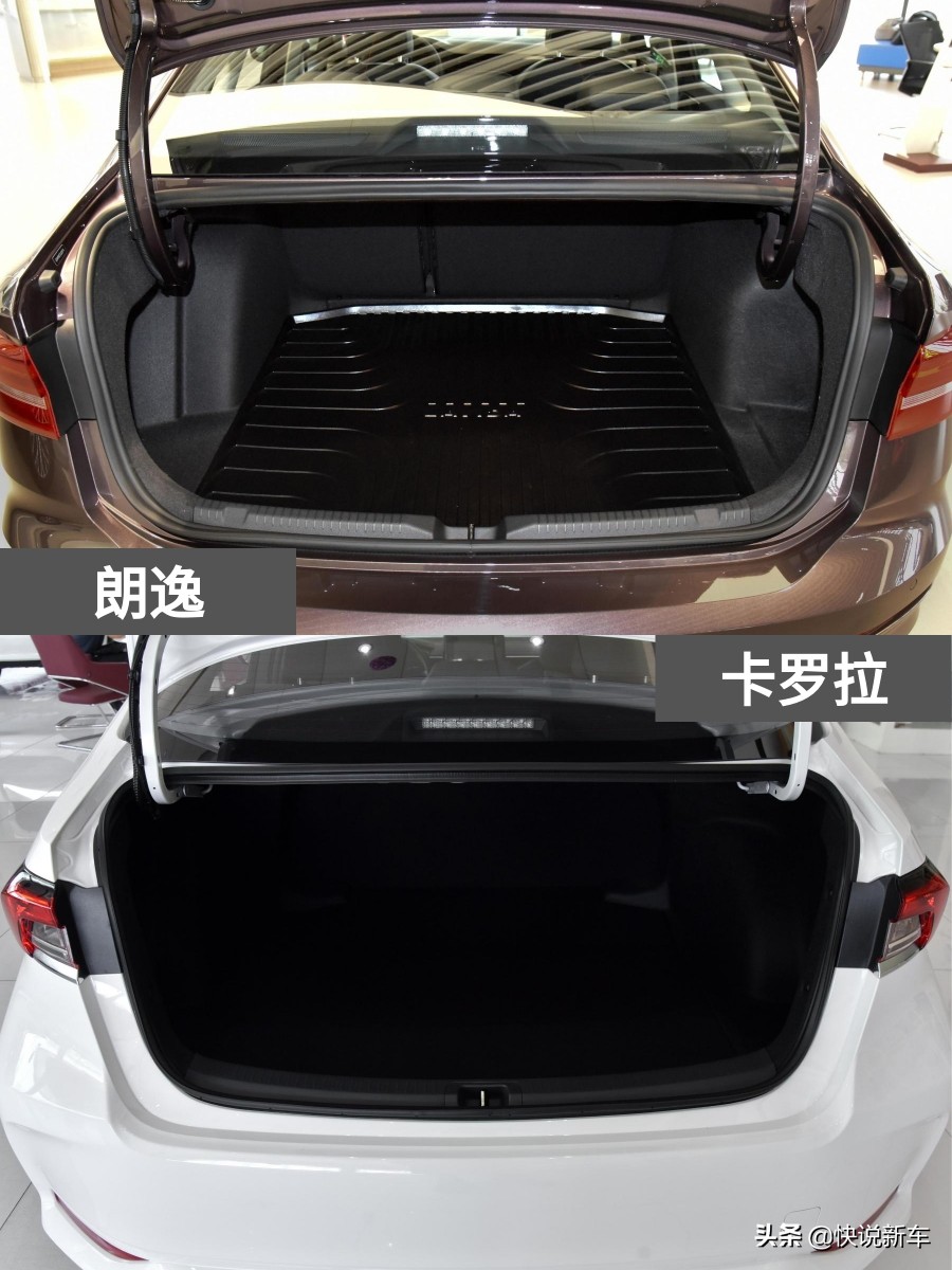 卡罗拉和朗逸油耗对比,空间大动力好油耗低毛病少
